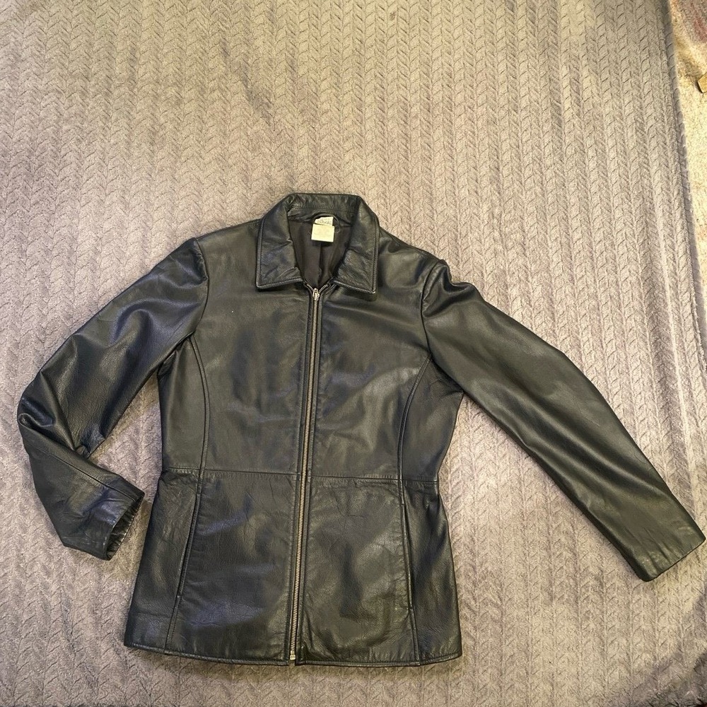 vintage leather jacket Esprit de corp